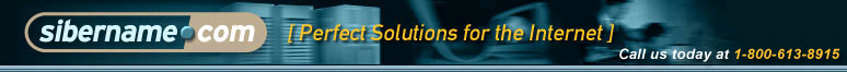 Sibername.com - canadian web hosting domain name registration